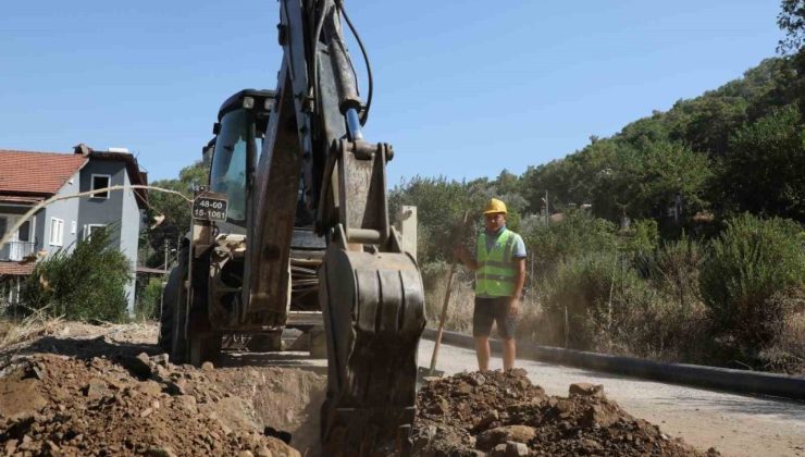 MUSKİ’den Göcek’te içme suyu ve dere temizlik çalışması