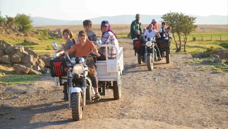 Muşlu Berivanlar teknolojiye ayak uydurdu: Attan indi, motora bindi