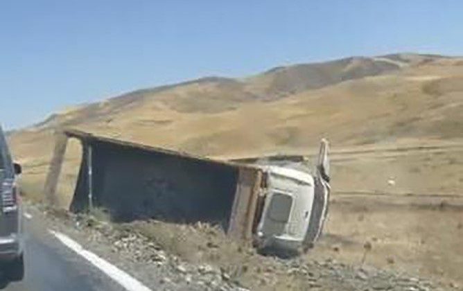 Muş’ta meydana gelen trafik kazasında 1 kişi yaralandı