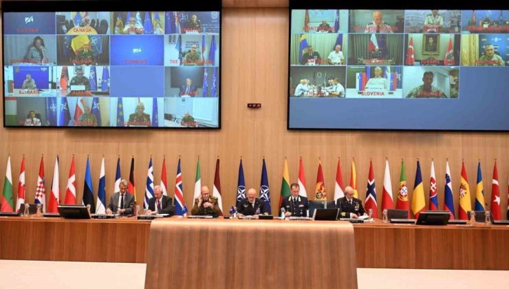NATO Genelkurmay Başkanları video konferansla bir araya geldi
