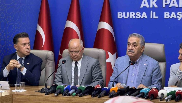 Nebi Hatipoğlu, partisinin Bursa il ve ilçe teşkilatlarını ziyaret etti
