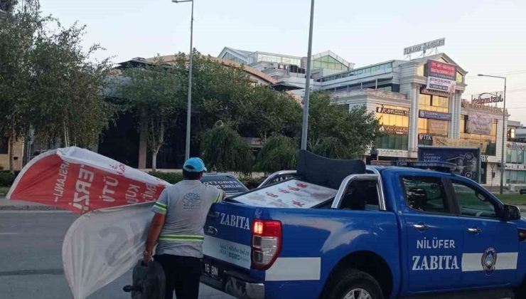 Nilüfer’de görsel kirliliğe geçit yok
