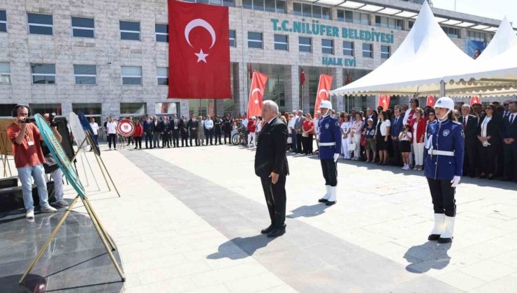 Nilüfer’de Zafer Bayramı’nın 103’üncü yılı kutlandı