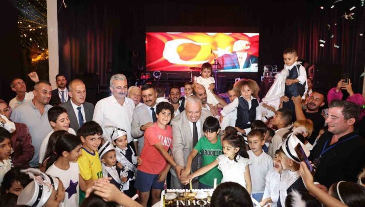 Nilüferli çocuklara sünnet şöleni