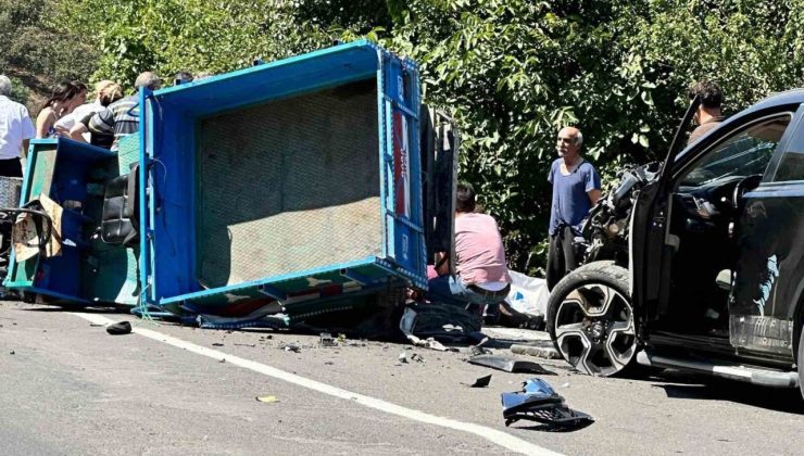 Ordu’da cip patpata çarptı: 2 yaralı