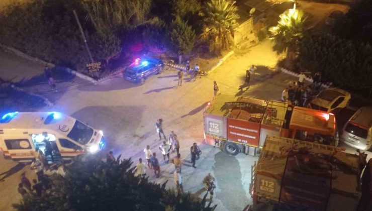 Otelde çıkan yangında dumandan etkilenen 11 kişi hastaneye kaldırıldı