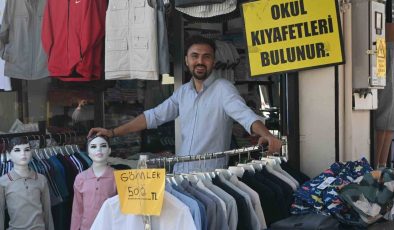 (ÖZEL) Okul kıyafetleri için sezon açıldı
