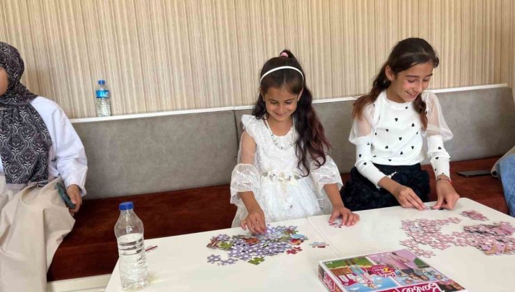 Patnos’ta ailesinin desteğine ihtiyaç duyan çocuklara moral etkinliği