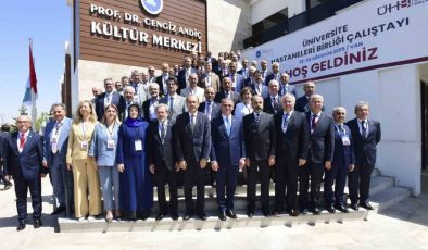 Rektör Kibar, Üniversite Hastaneler Birliği Çalıştayı’na katıldı