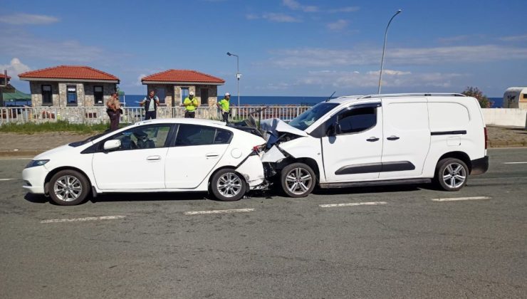 Rize’de trafik kazası: 1 ölü, 5 yaralı