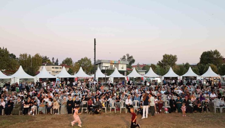 Sakarya’da Kafkas ve İç Anadolu’nun zengin kültürüyle şölen gibi akşam