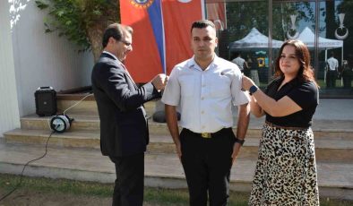 Salihli jandarmada terfi heyecanı: Bir üst rütbeye terfi ettiler