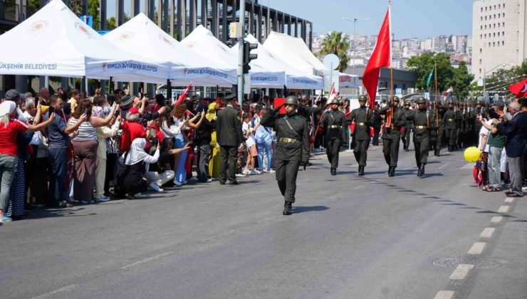 Samsun’da Zafer Bayramı coşkuyla kutlandı
