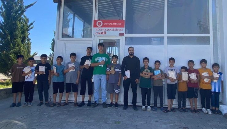 Sanayi çıraklarına atölyelerde Kur’an eğitimi