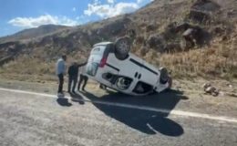 Sarıkamış’ta trafik kazası: 2 yaralı