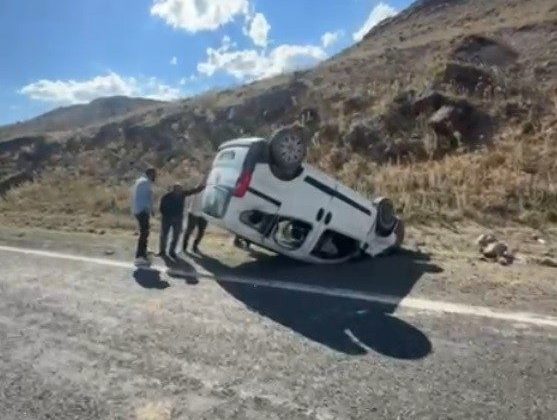Sarıkamış’ta trafik kazası: 2 yaralı