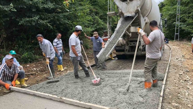 Sinop’ta köylüler kendi yollarını yaptı: “Artık yeter dedik ve yola çıktık”
