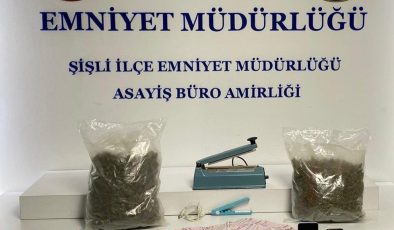 Şişli’de uyuşturucu operasyonu