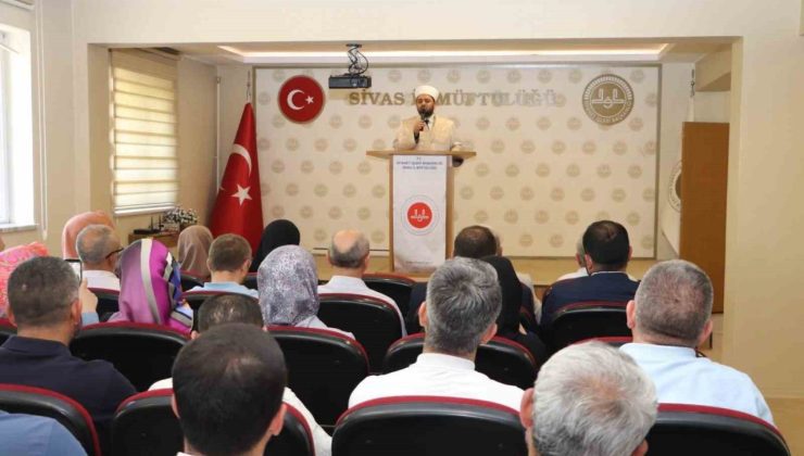 Sivas Müftülüğünde görev değişimi