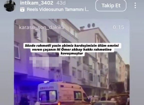 Sokak ortasındaki silahlı saldırının ardından akıllara durgunluk veren paylaşımlar
