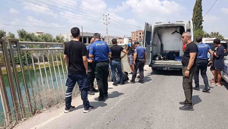 Sulama kanalında erkek cesedi bulundu