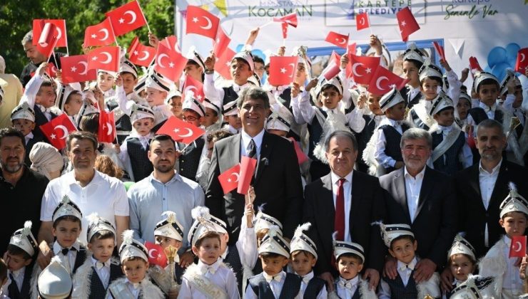 Sünnet şöleni, zafer bayramı coşkusuyla birleşti