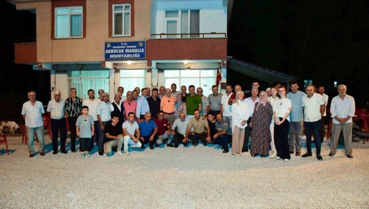 Terme’de 6 kilometrelik yol sevinci: “Verilen söz tutuldu”