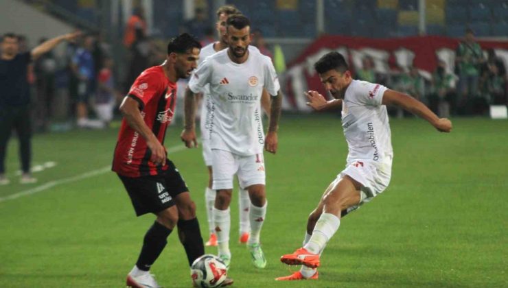 Trendyol Süper Lig: Gençlerbirliği: 0 – Antalyaspor: 0 (ilk yarı)