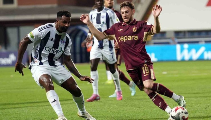 Trendyol Süper Lig: Kasımpaşa: 0 – Trabzonspor: 0 (İlk yarı)