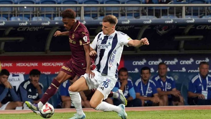 Trendyol Süper Lig: Kasımpaşa: 0 – Trabzonspor: 0 (Maç devam ediyor)