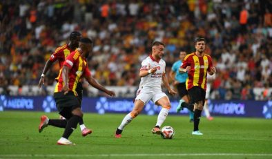 Trendyol Süper Lig: Kayserispor: 0 – Galatasaray: 1 (İlk yarı)