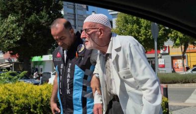 Türk Polisinden yürekleri ısıtan davranış