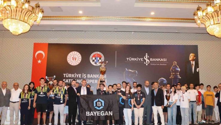 Türkiye İş Bankası Satranç Süper Ligi’nde şampiyon Bayegan Pendik Spor Kulübü