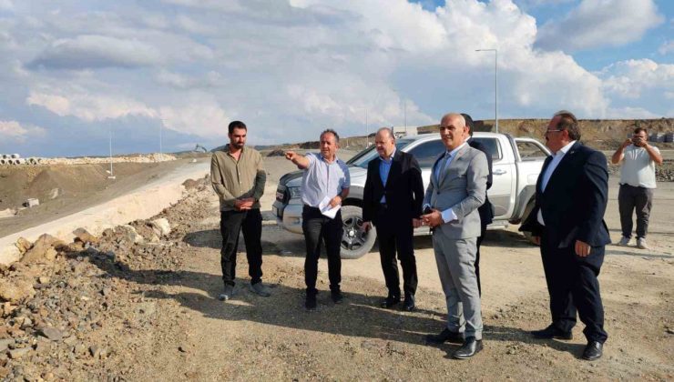 Vali Dallı Devrekani Besi Organize Tarım Bölgesinde incelemelerde bulundu