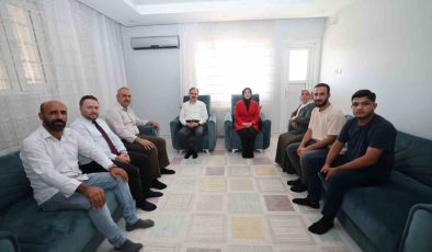 Vali Kızılkaya’dan şehit ailesine ziyaret