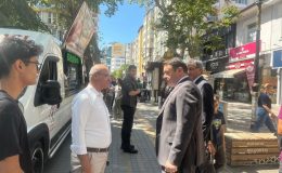 Vali Musa Işın, Sevgi Yolu’nda esnaf ve vatandaşlarla buluştu