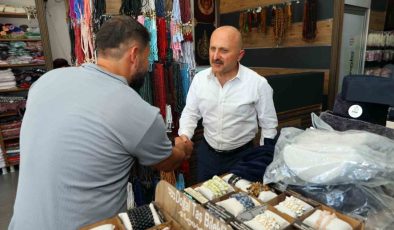 Vali Osman Varol’dan Adıyaman Ticaret Merkezine ziyaret