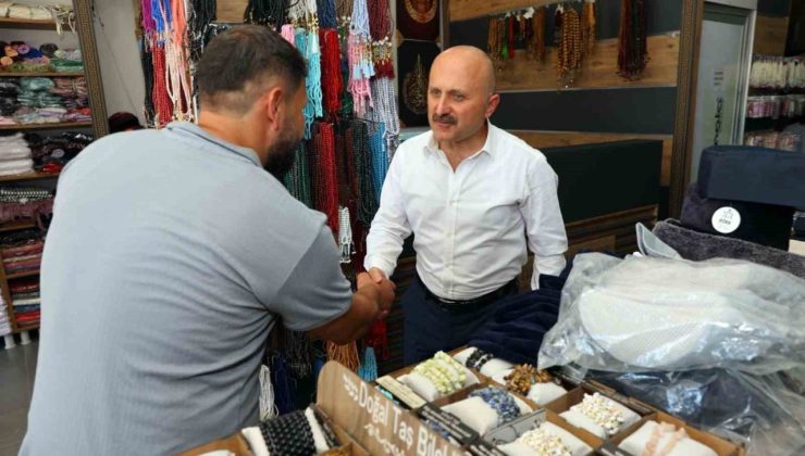 Vali Osman Varol’dan Adıyaman Ticaret Merkezine ziyaret