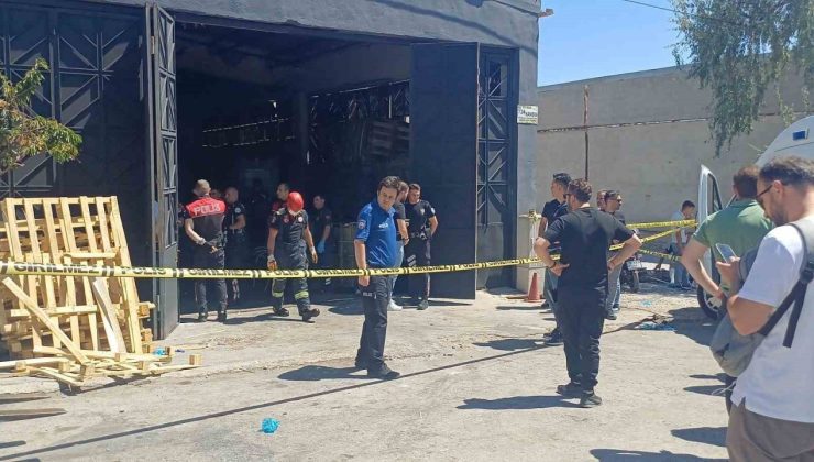 Yağ tankına düşen anne ve oğlu hayatını kaybetti