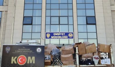 Yalova’da kaçakçılık operasyonu: 3 gözaltı