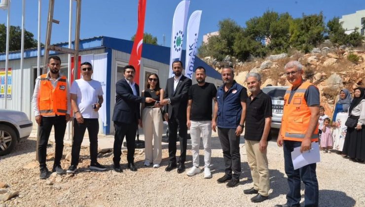 Yayladağı’nda 467 konutun anahtar teslimi başladı