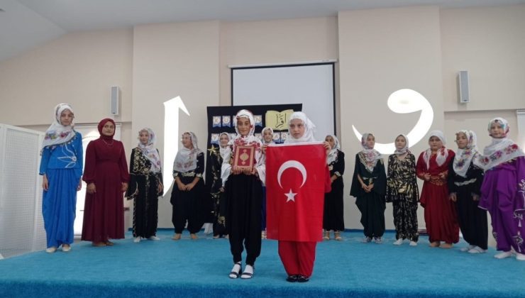 Yaz Kur’an Kursu kapanış programı coşkuyla gerçekleşti