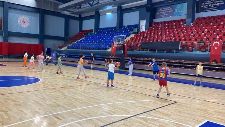 Yaz spor okulları eğitimleri tamamlandı