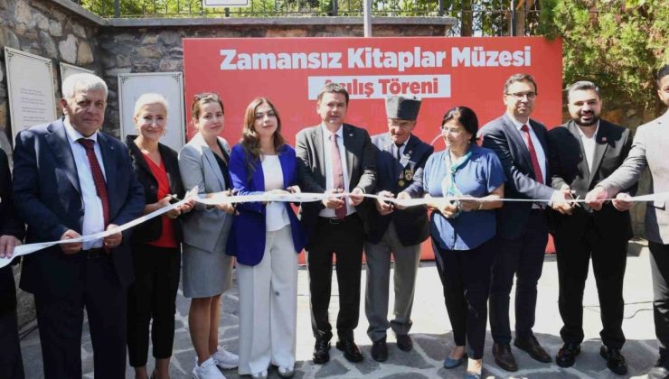 Zamansız Kitaplar Müzesi kapılarını açtı