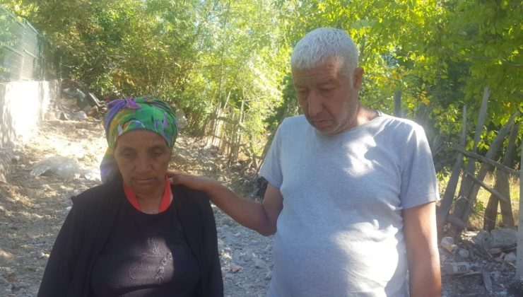 Zonguldak’ta 4 kişilik aile yıkılan evlerinin ardından sokakta kaldı